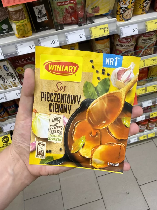 Winiary Sos pieczeniowy ciemny | 30g
