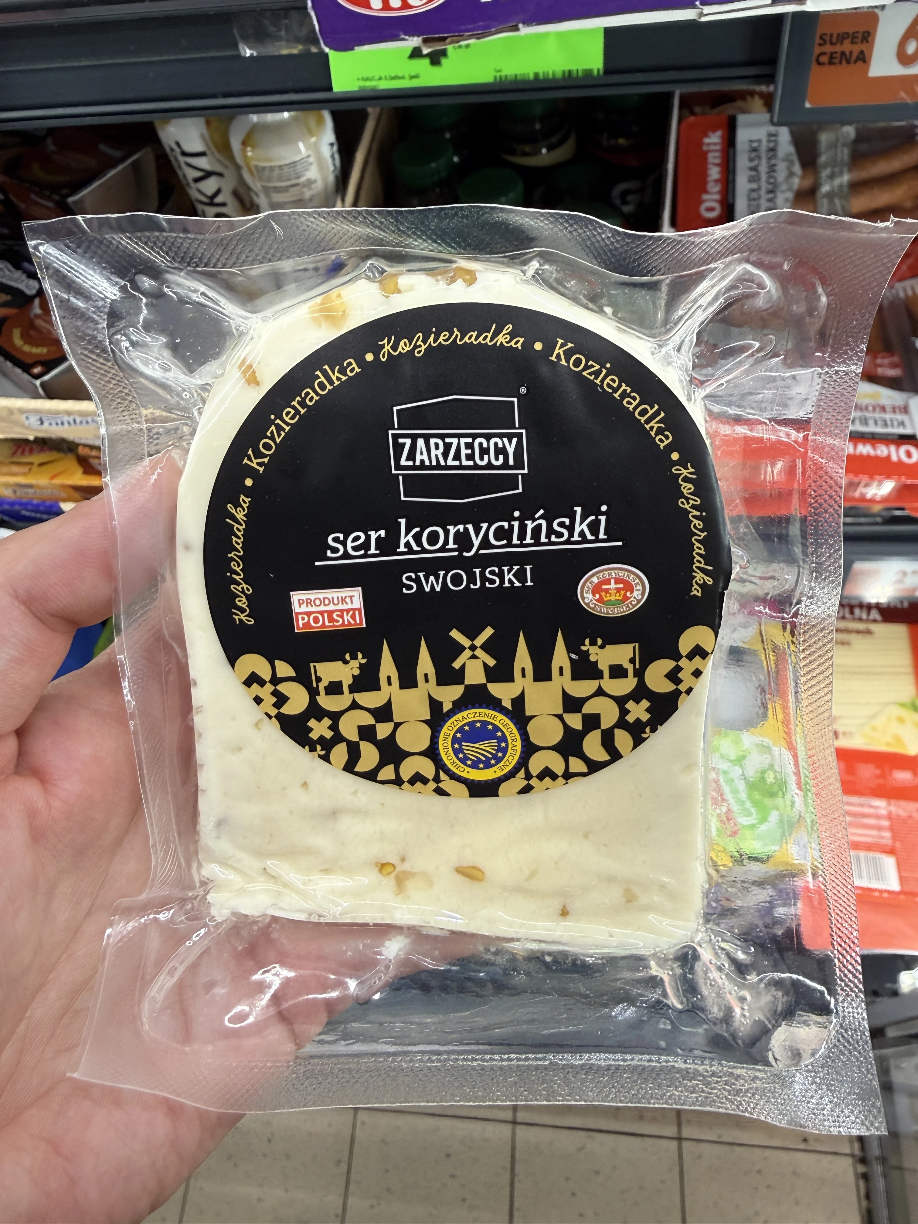 Zarzeccy Ser koryciński swojski z kozieradką | 254g