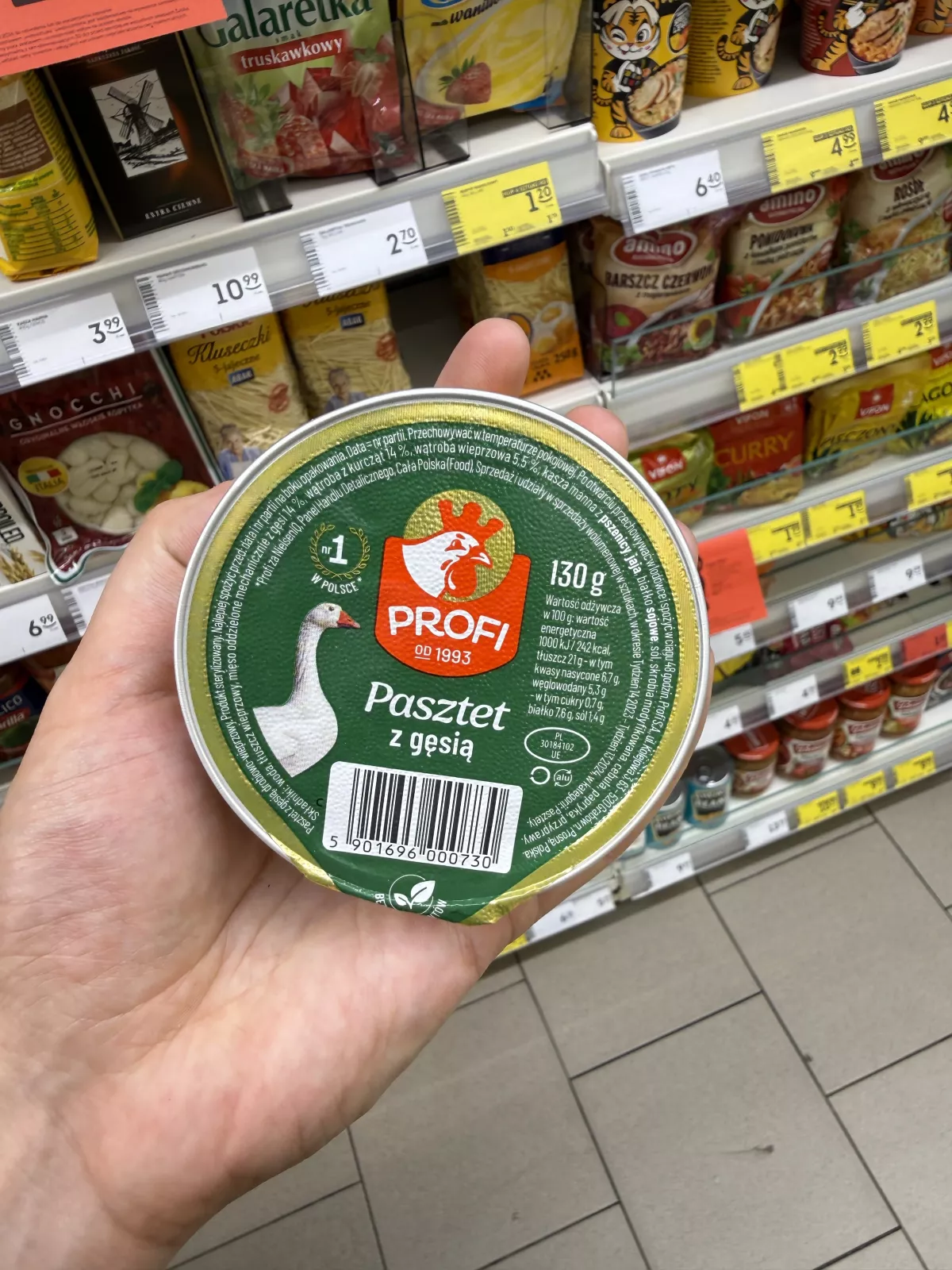 Profi Pasztet z gęsią | 130g