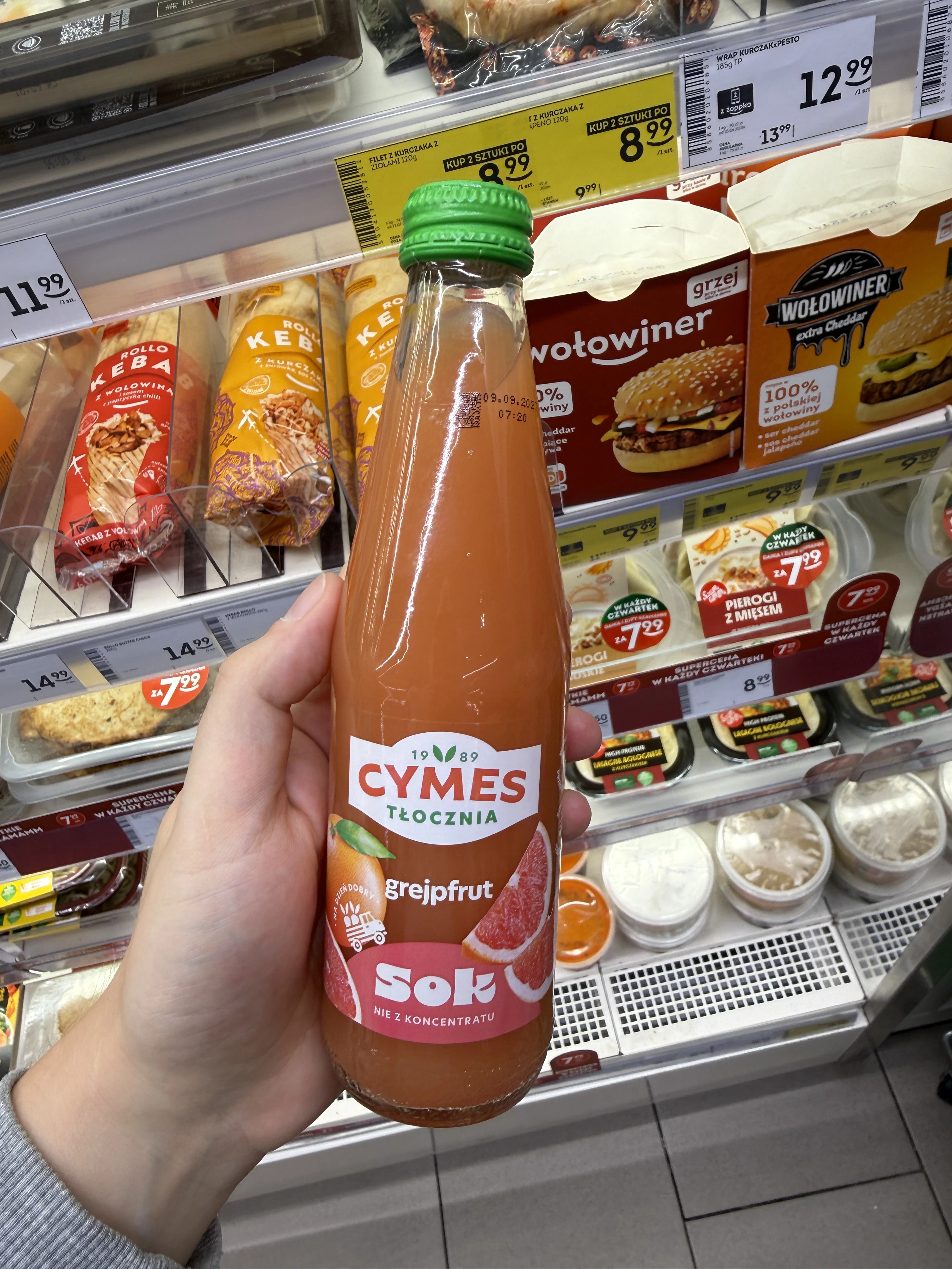 Cymes Tłocznia Sok grejpfrutowy nie z koncentratu | 250ml