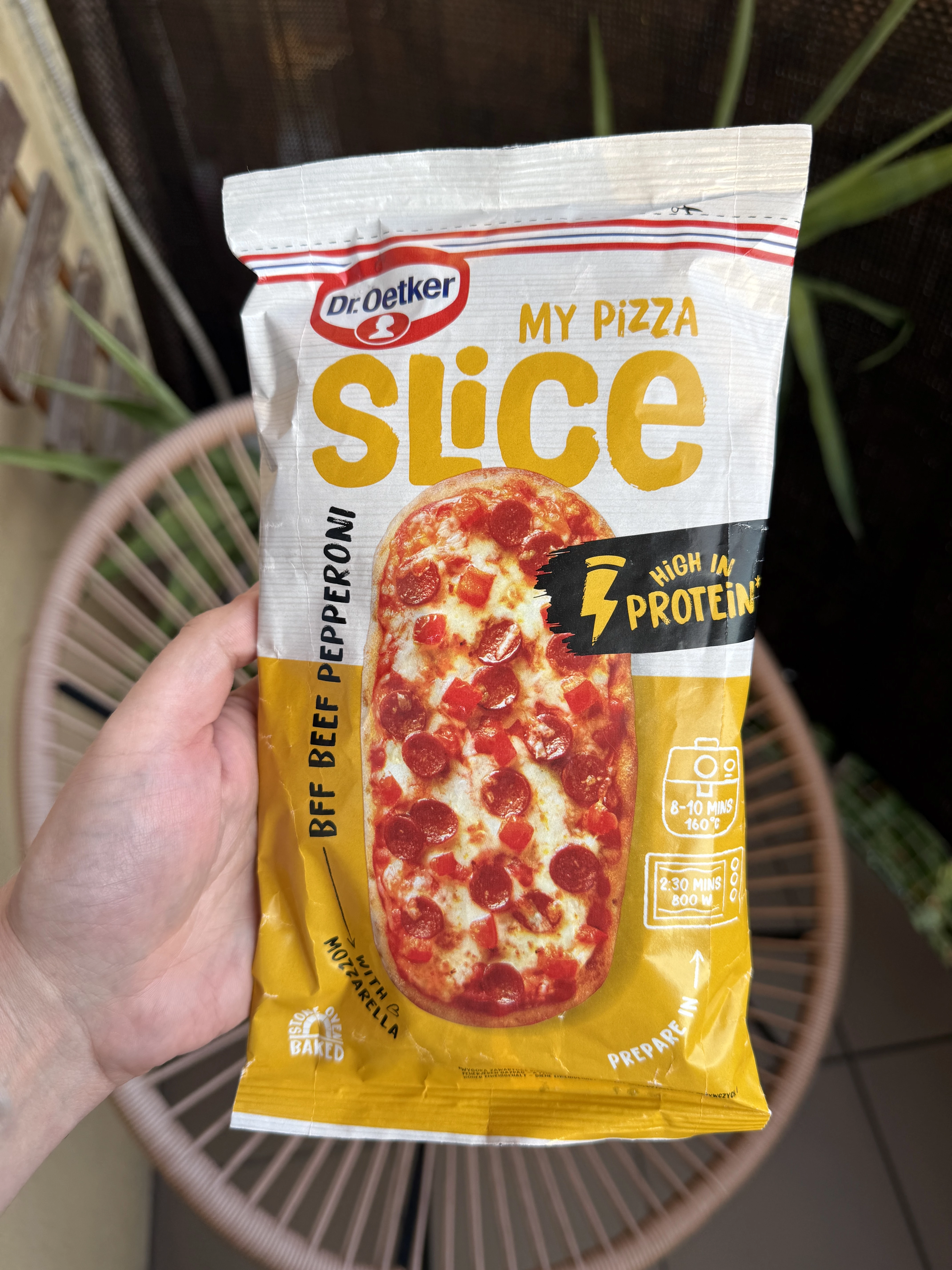 Dr. Oetker My Pizza Slice BFF Beef Pepperoni with Mozzarella | 140g