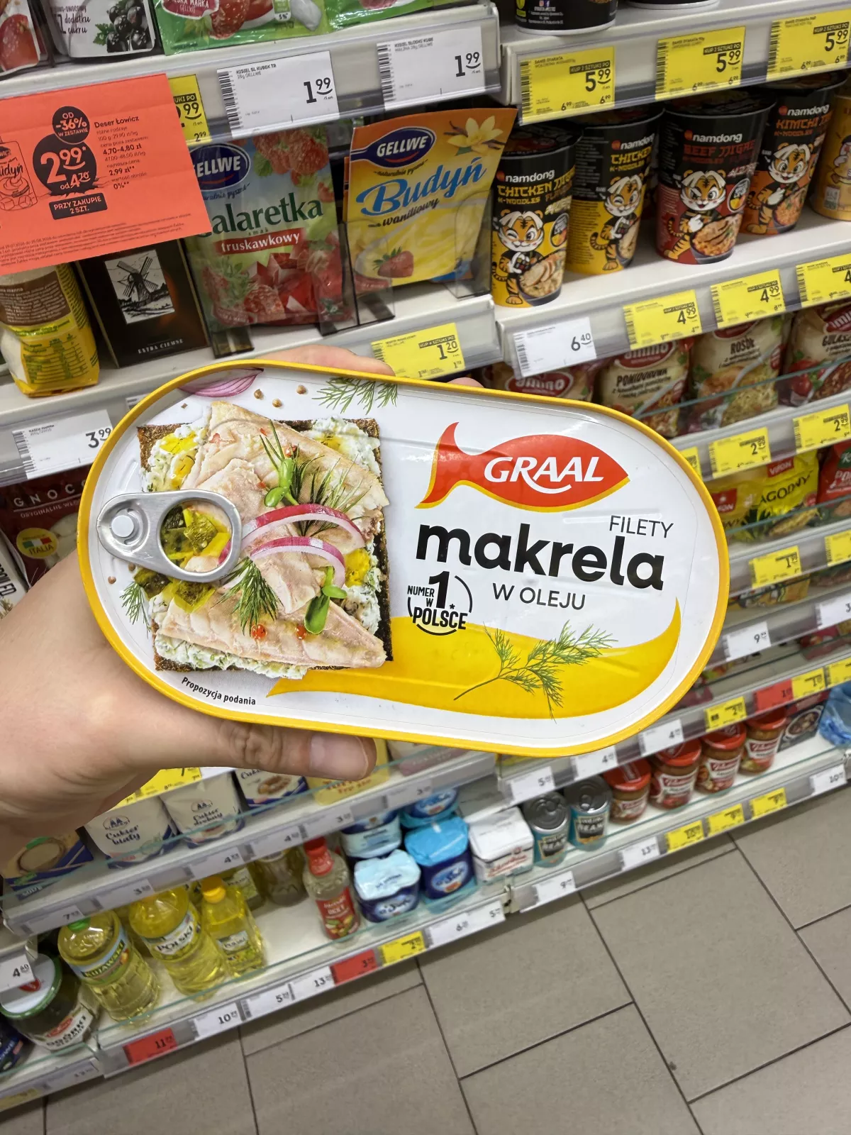 Graal Filety z makreli w oleju | 170g