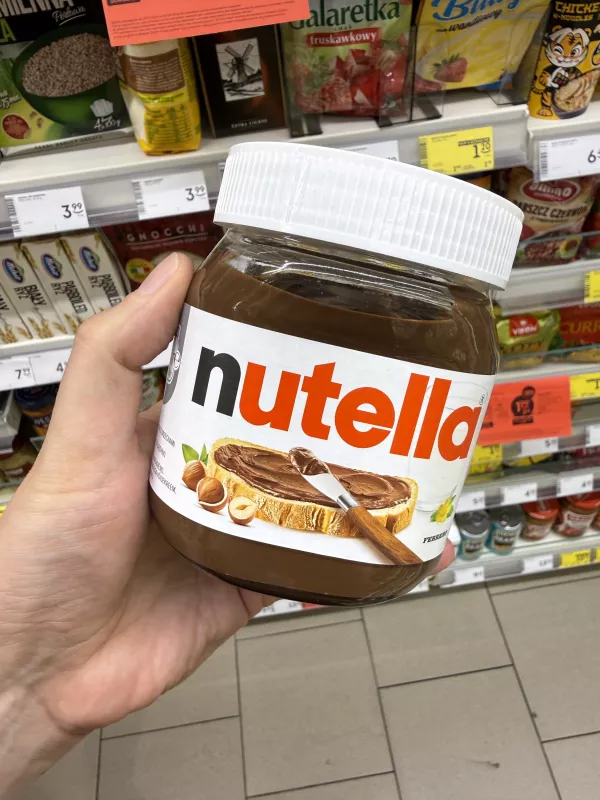 Nutella krem do smarowania z orzechami laskowymi i kakao | 350g