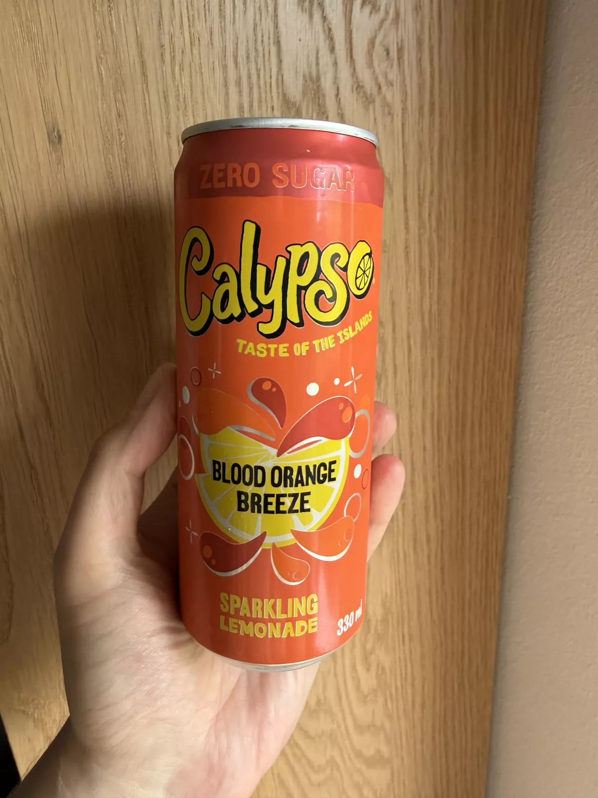 Calypso Blood Orange Breeze Sparkling Lemonade Zero Sugar | 330ml