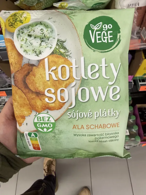 Go Vege Kotlety sojowe a’la schabowe | 100g