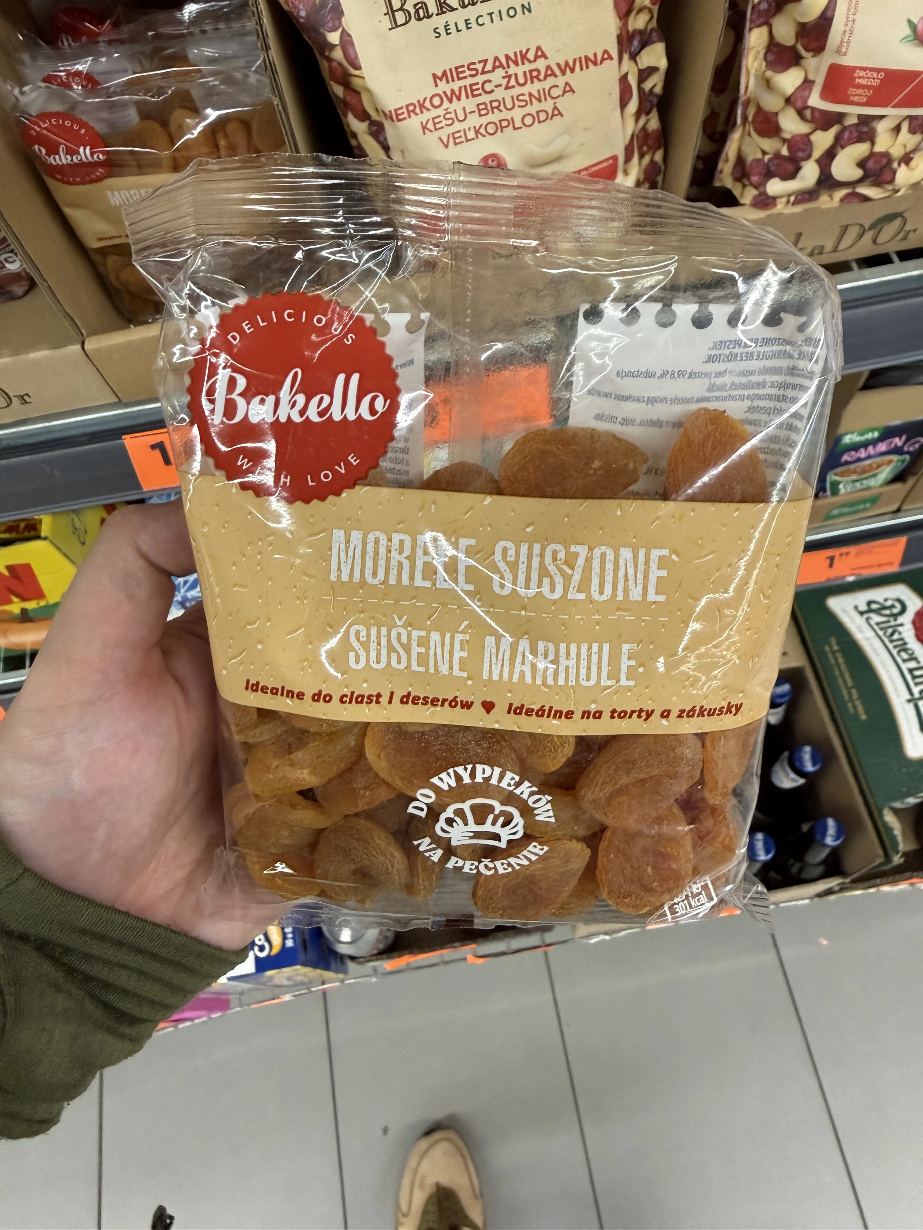 Bakello Morele suszone | 300g
