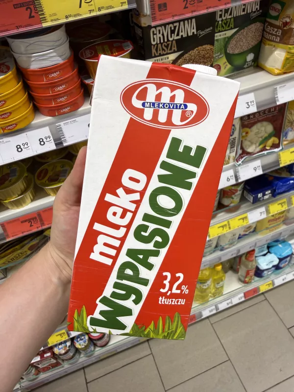 Mlekovita Wypasione mleko UHT 3,2% | 1000ml