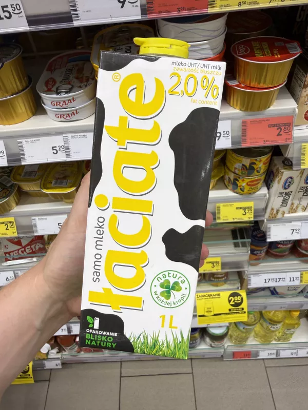 Łaciate Mleko UHT 2,0% | 1000ml