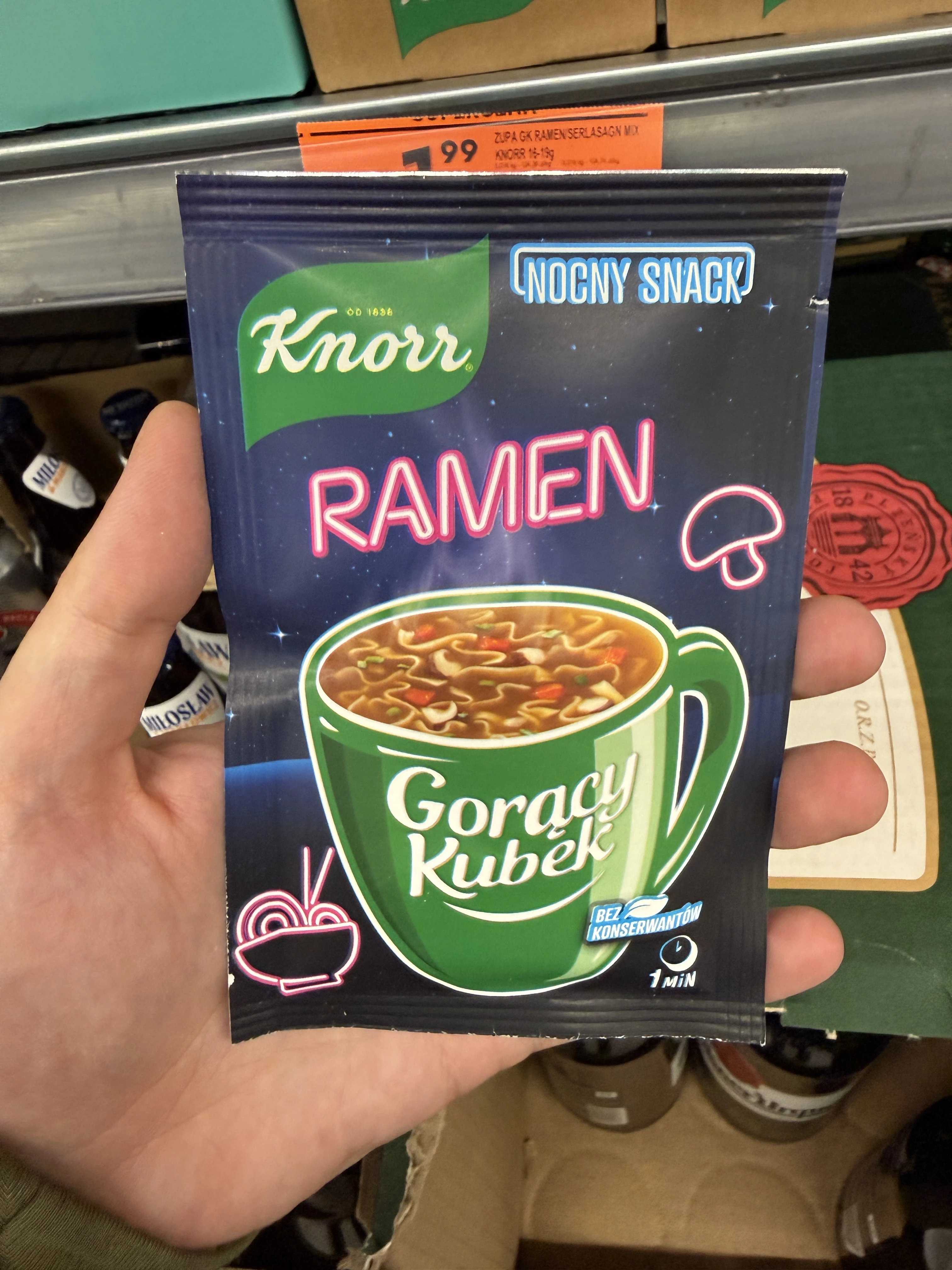 Knorr Gorący Kubek Ramen Nocny Snack | 16g