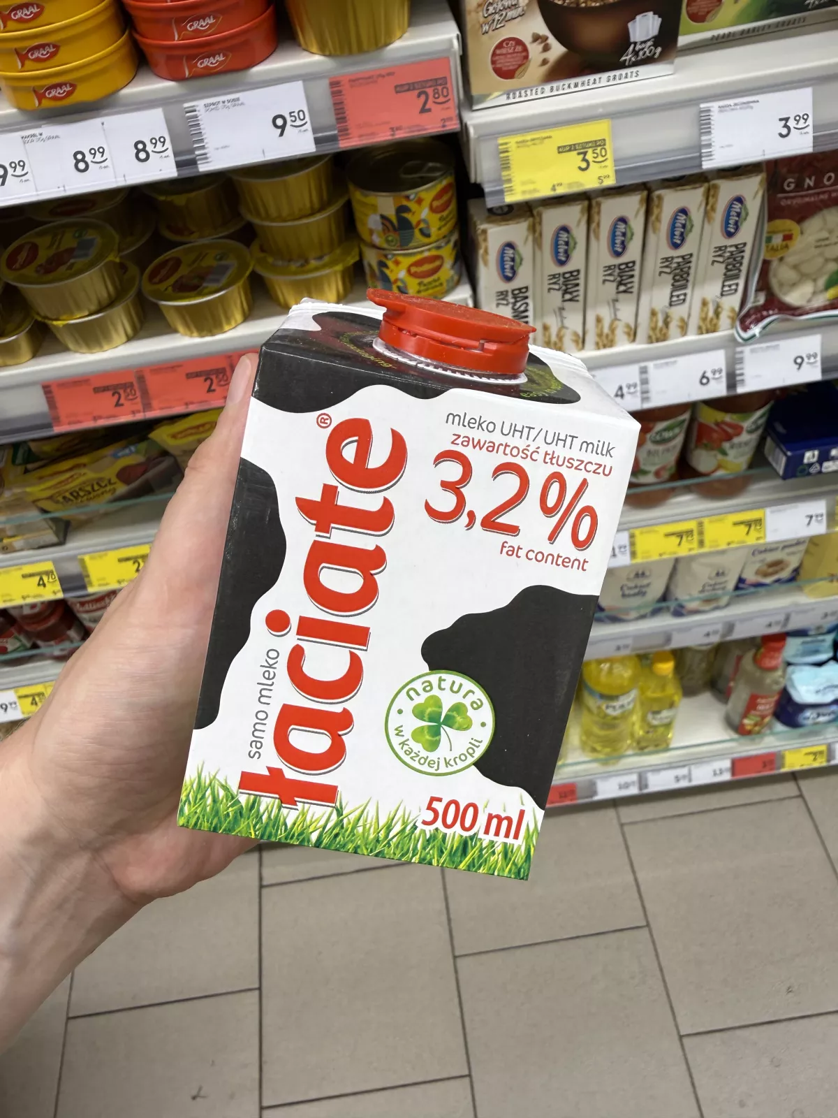 Łaciate Mleko UHT 3,2% | 500ml