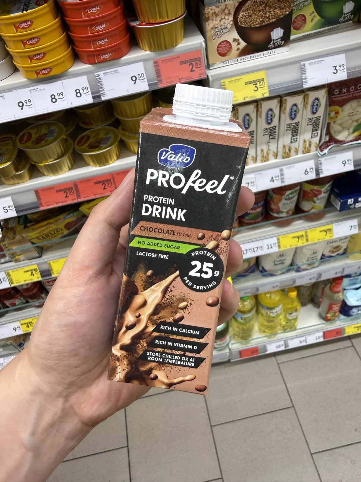 Valio PROfeel Protein Drink Chocolate Flavour | 250ml