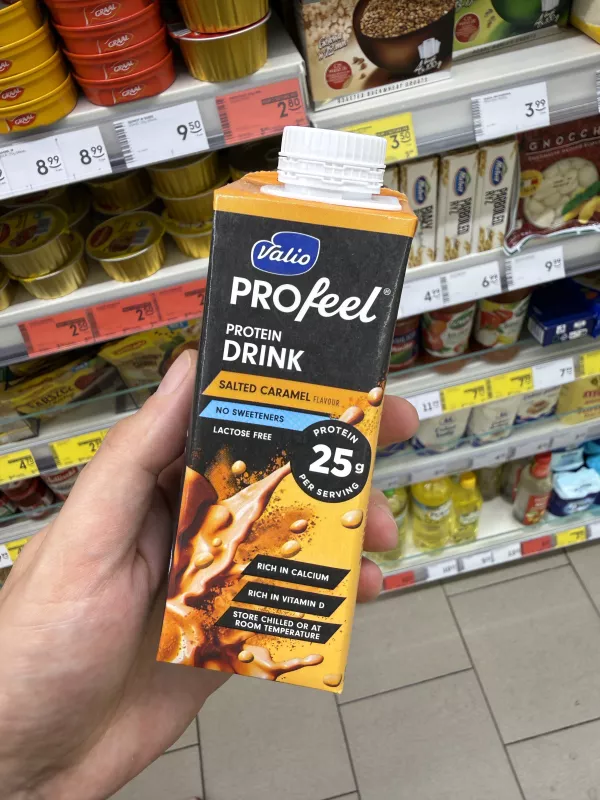 Valio PROfeel Protein Drink Salted Caramel Flavour | 250ml