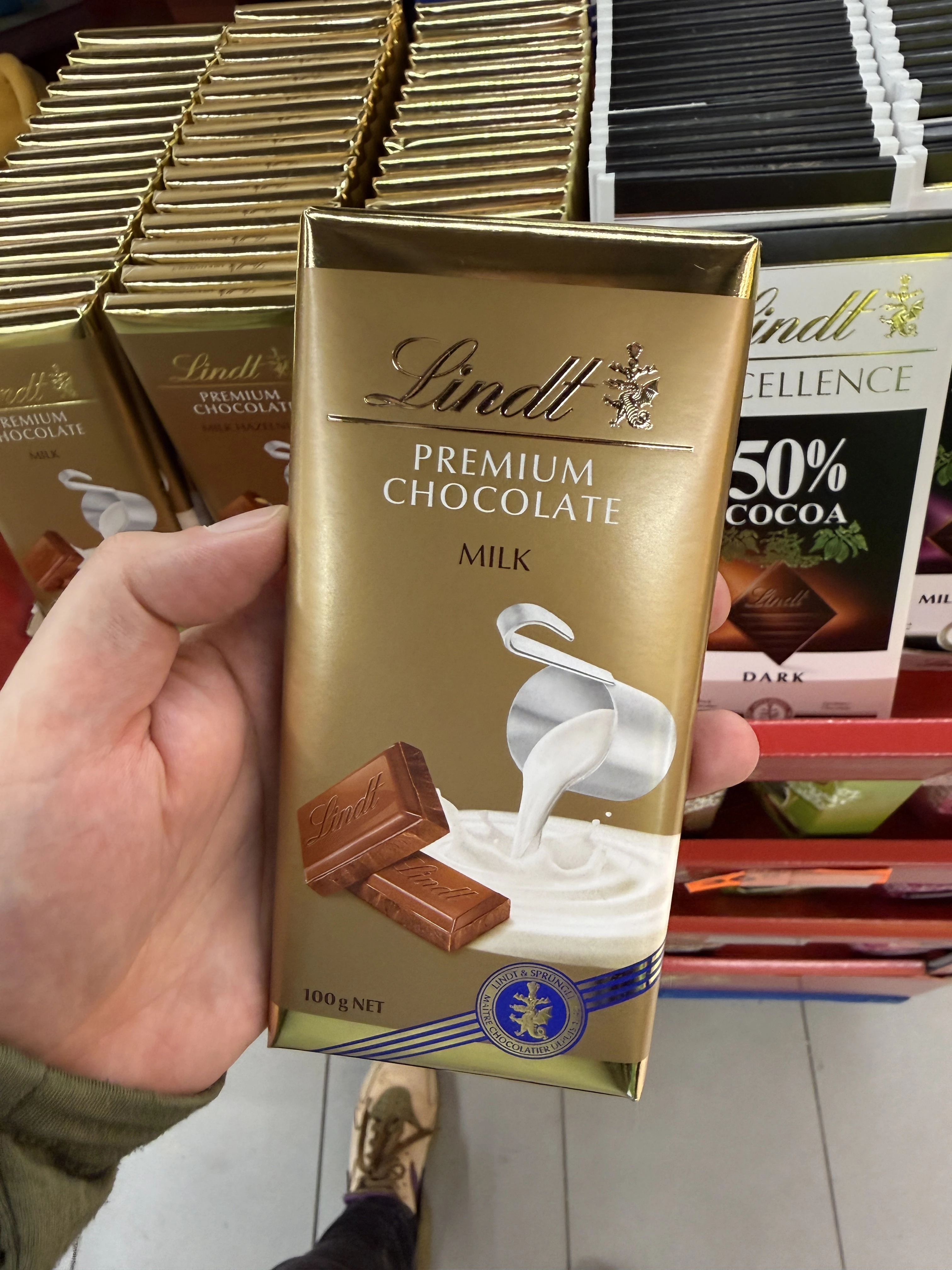 Lindt Premium Chocolate Milk / Czekolada mleczna | 100g