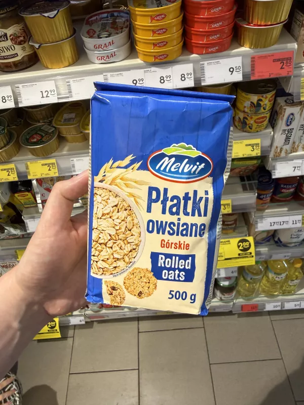 Melvit Płatki owsiane górskie | 500g