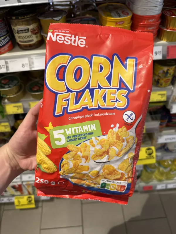 Nestlé Corn Flakes płatki kukurydziane | 250g