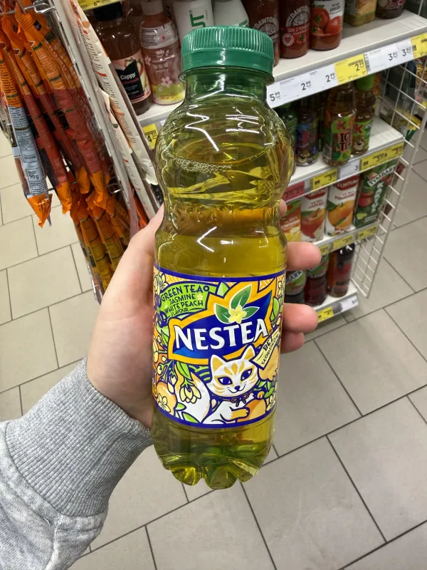Nestea Green Tea Jasmine White Peach flavour | 500ml