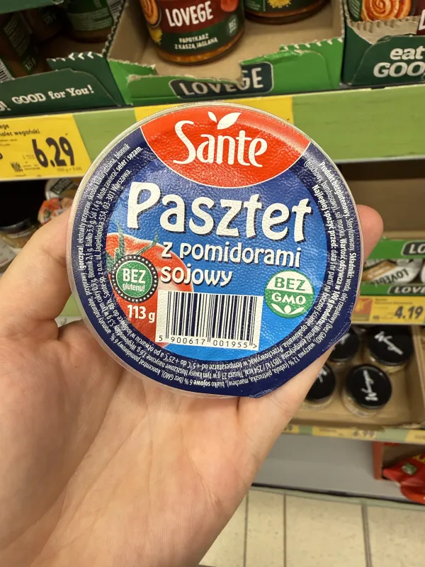 Sante Pasztet z pomidorami sojowy | 113g