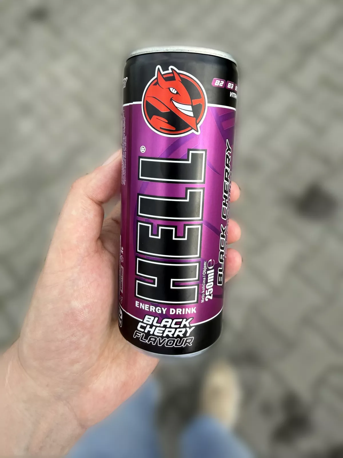 HELL Energy Drink Black Cherry Flavour | 250ml
