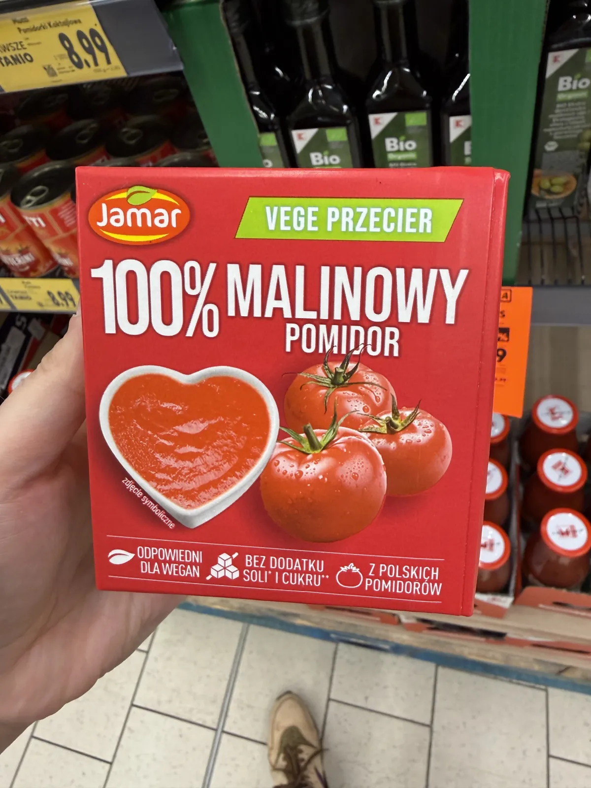 Jamar Vege Przecier 100% Malinowy Pomidor | 500g