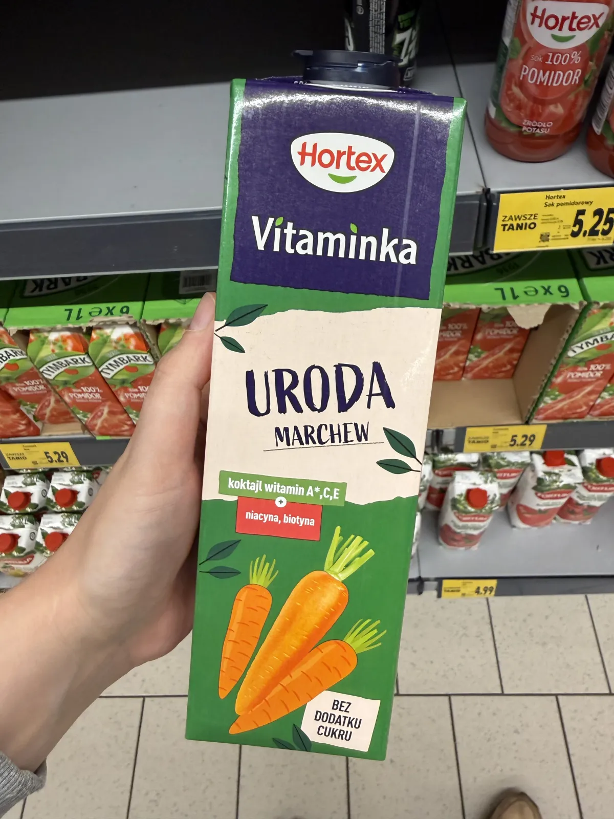 Hortex Vitaminka Uroda marchew | 1000ml