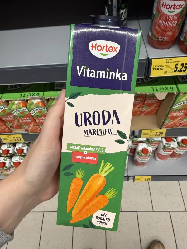Hortex Vitaminka Uroda marchew | 1000ml