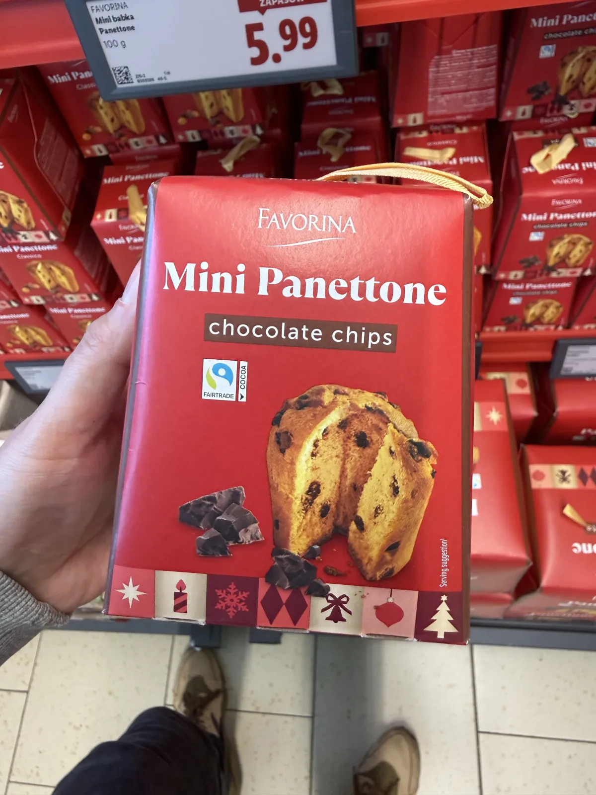 Favorina Mini Panettone chocolate chips | 100g