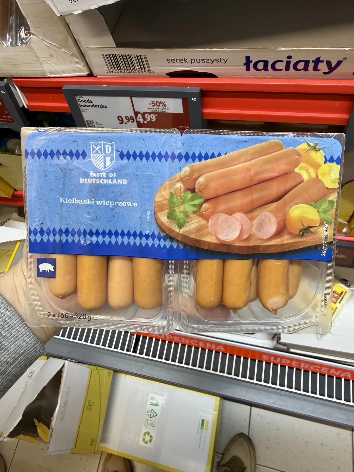 Taste of Deutschland Kiełbaski wieprzowe | 320g