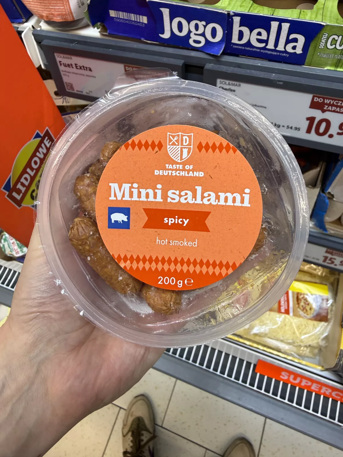Taste of Deutschland Mini Salami Spicy / Małe salami pikantne | 200g