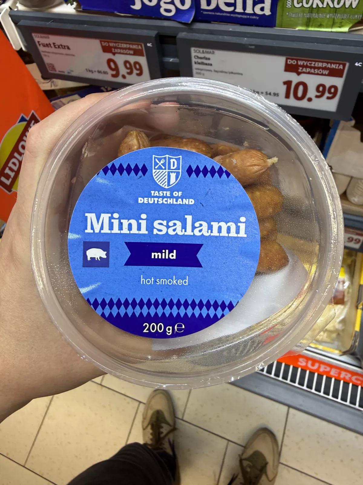 Taste of Deutschland Mini Salami Mild / Małe salami łagodne | 200g
