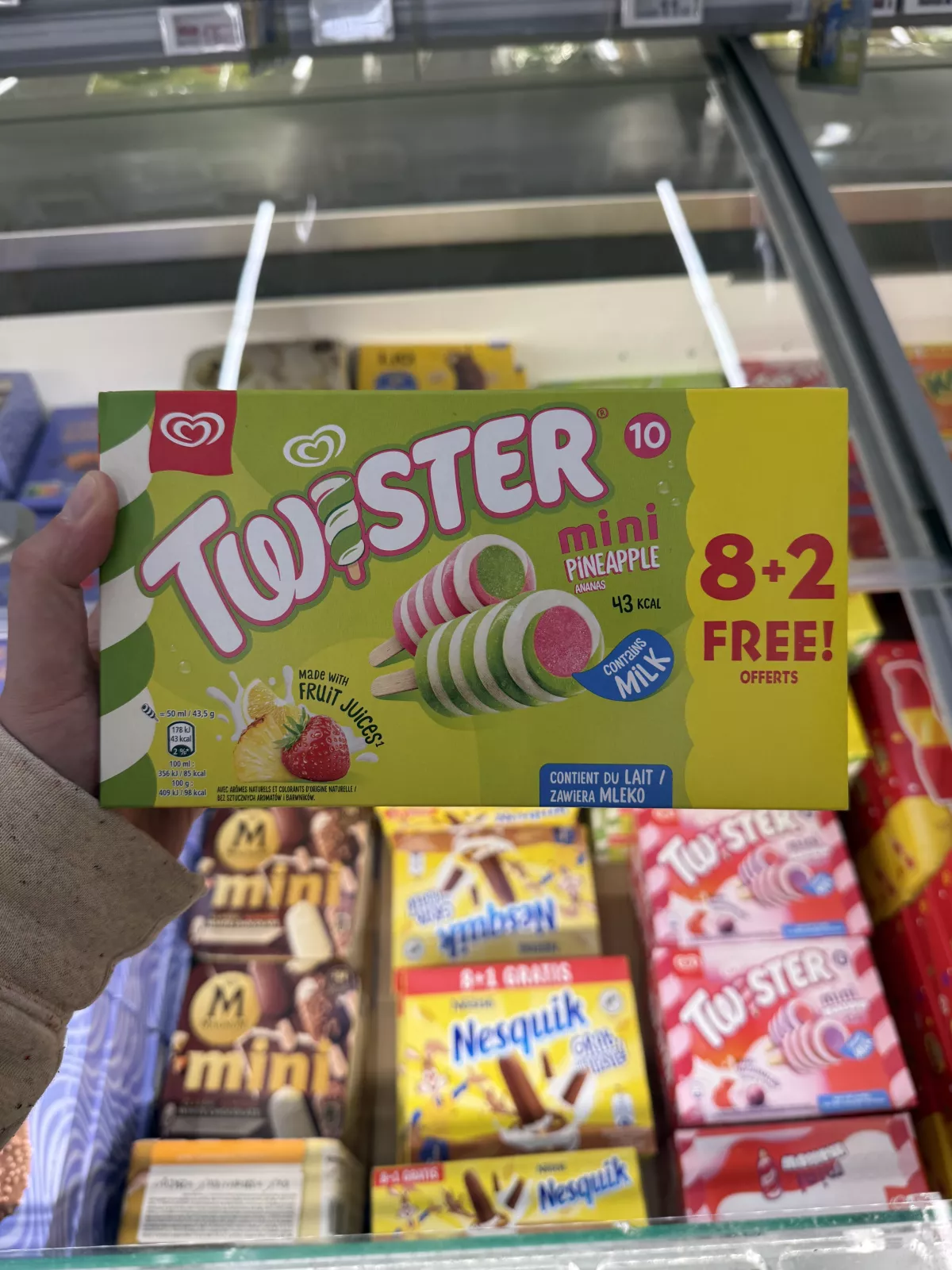 Lody Twister Mini Pineapple | 500ml / 435g