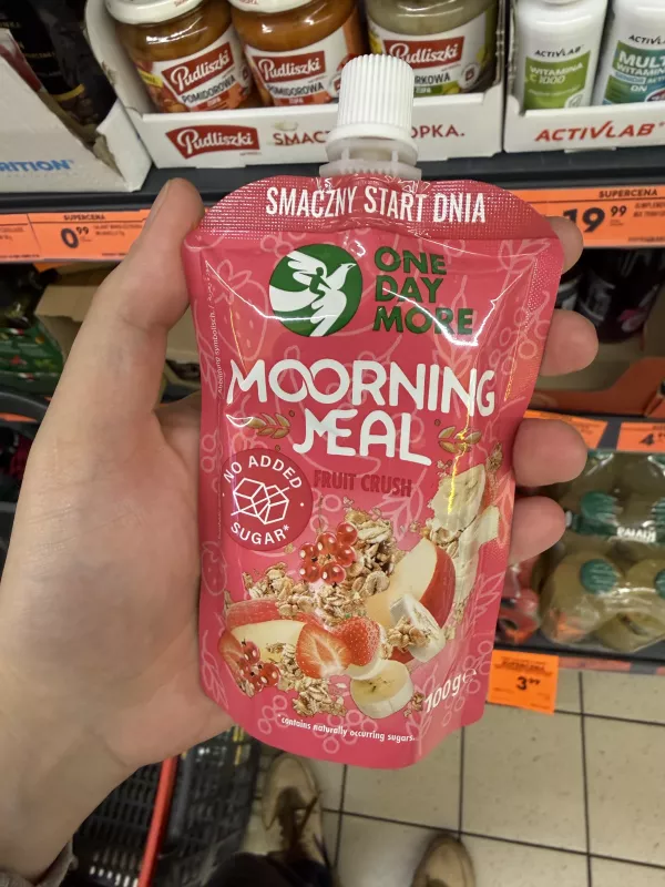 One Day More Moorning Meal Fruit Crush | 100g
