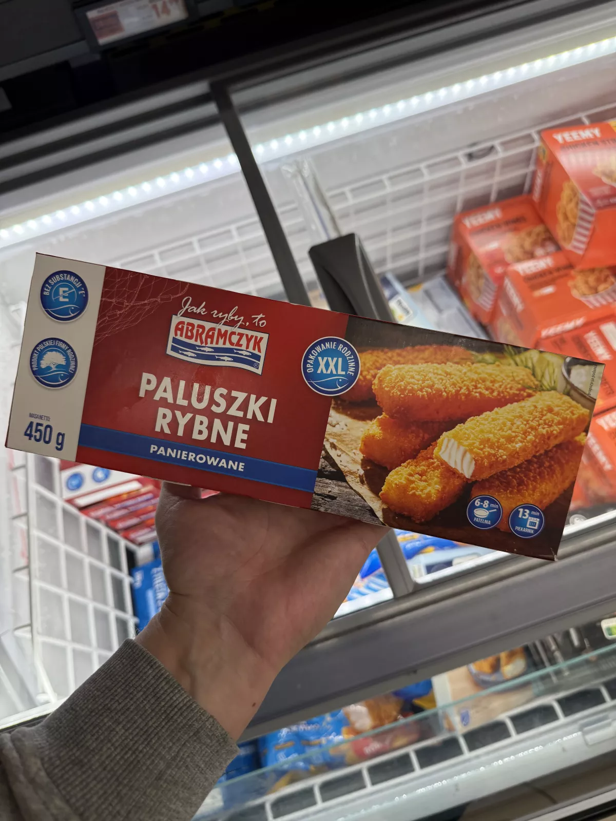Abramczyk Paluszki rybne panierowane | 450g
