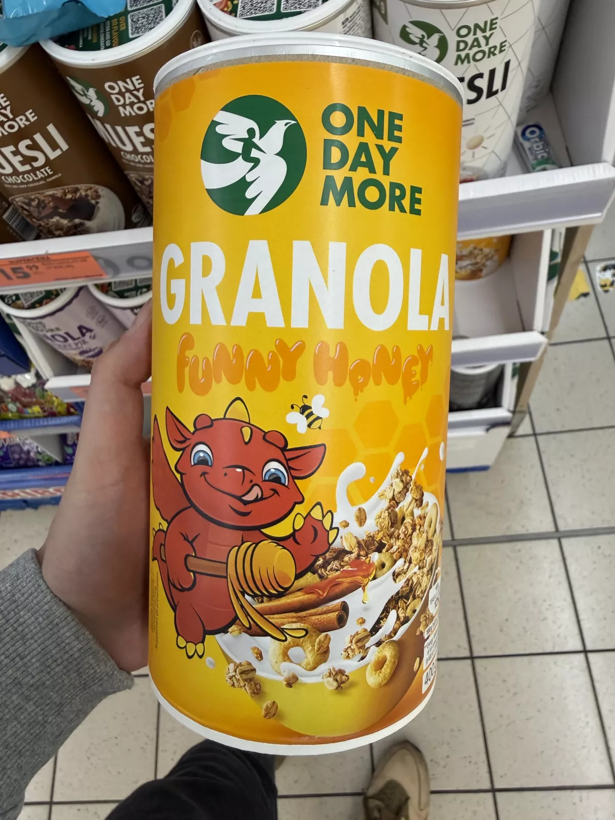 One Day More Granola Funny Honey | 400g