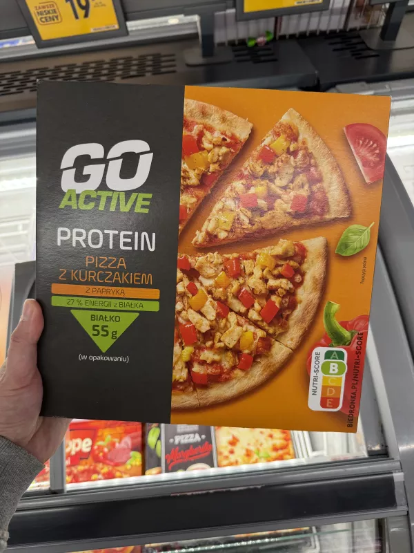 Go Active Protein Pizza z kurczakiem z papryką | 420g