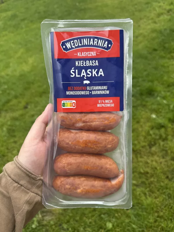 Wędliniarnia Klasyczna Kiełbasa śląska | 550g