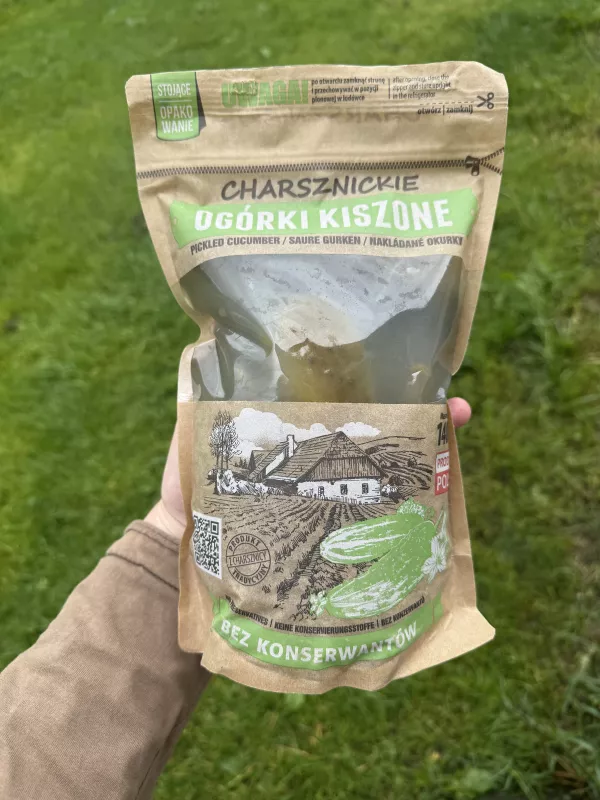 Charsznickie ogórki kiszone | 1400g