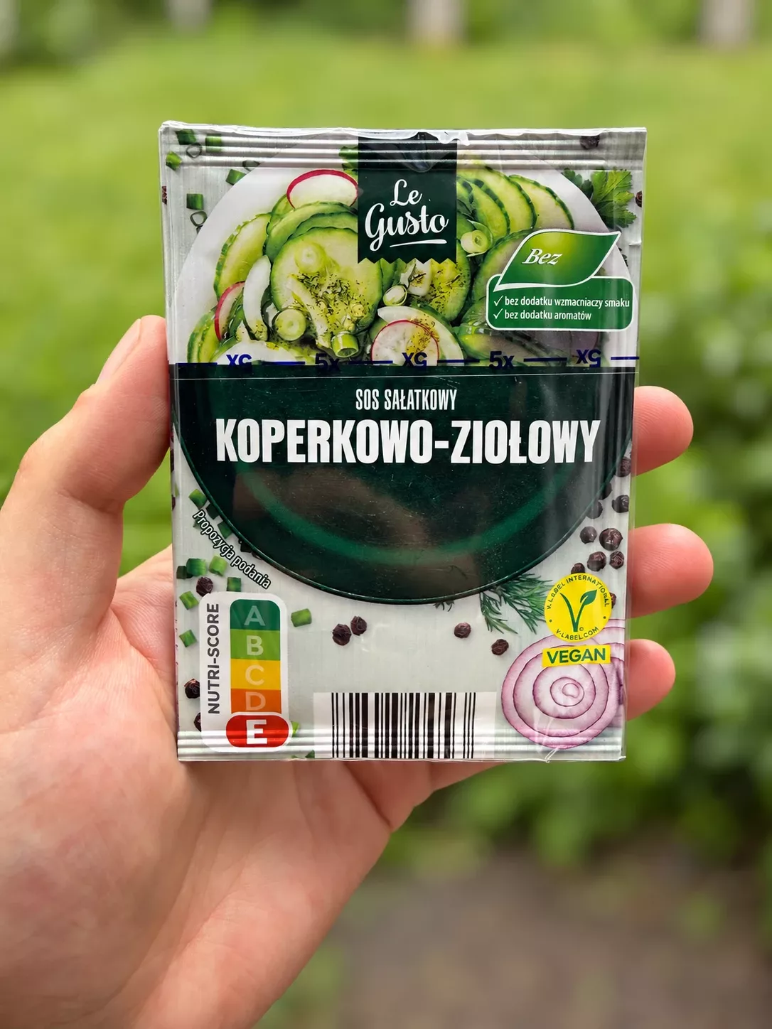 Le Gusto Sos sałatkowy koperkowo-ziołowy | 5x8g