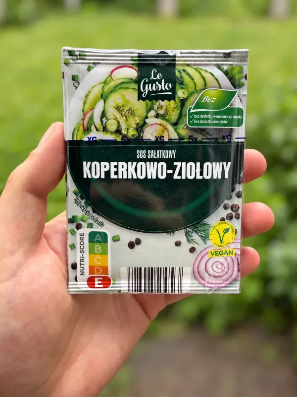 Le Gusto Sos sałatkowy koperkowo-ziołowy | 5x8g