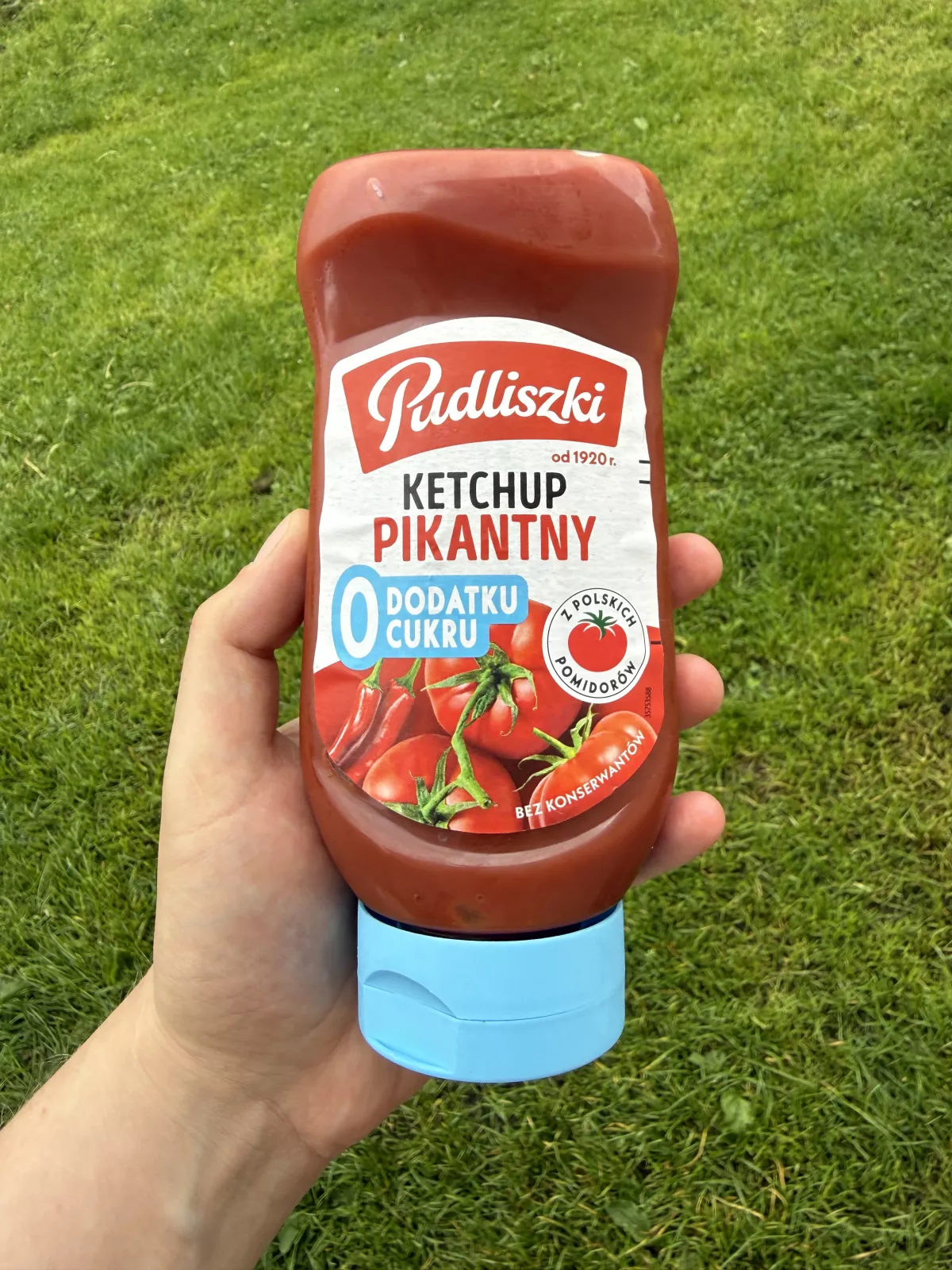 Pudliszki Ketchup Pikantny 0 dodatku cukru | 440g
