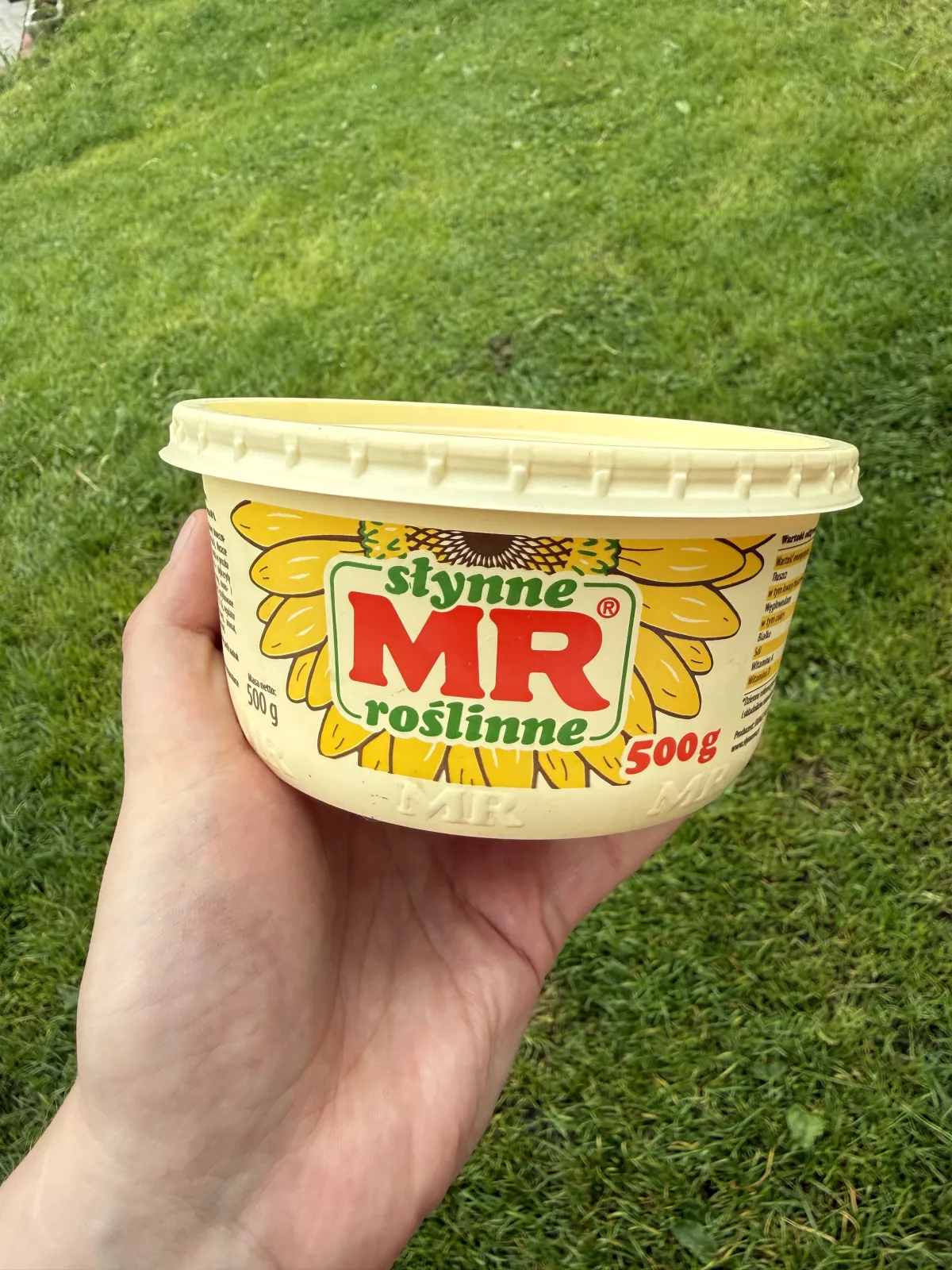 Słynne MR roślinne Margaryna 80% | 500g