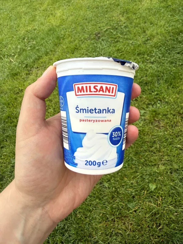 Milsani Śmietanka pasteryzowana 30% | 200g
