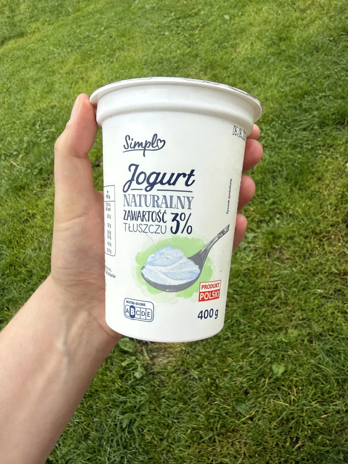 Simpl Jogurt Naturalny 3% | 400g