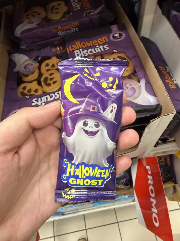 Limmes-Bis Halloween Ghost duszek czekoladowy | 21g