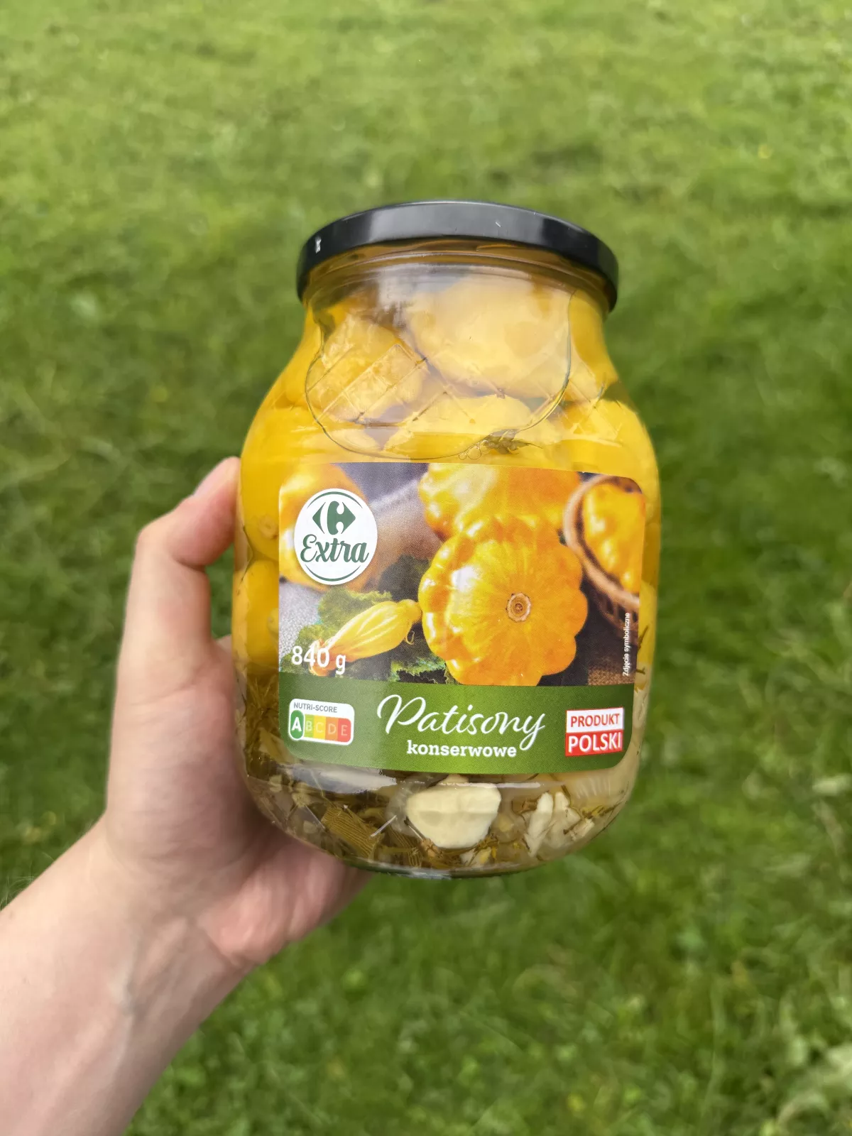 Carrefour Extra Patisony konserwowe | 840g