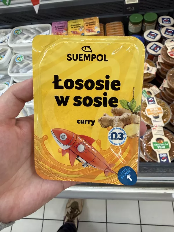 Suempol Łososie w sosie curry | 100g