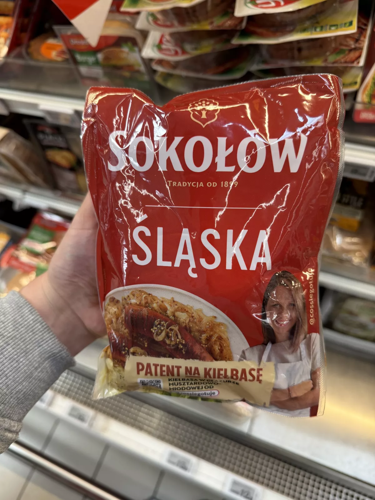 Sokołów Kiełbasa Śląska Patent na kiełbasę! cossiegotuje | 840g