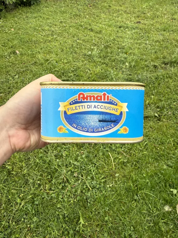 Amati Filetti di acciughe in olio di girasole / Filety z anchois w oleju słonecznikowym | 600g