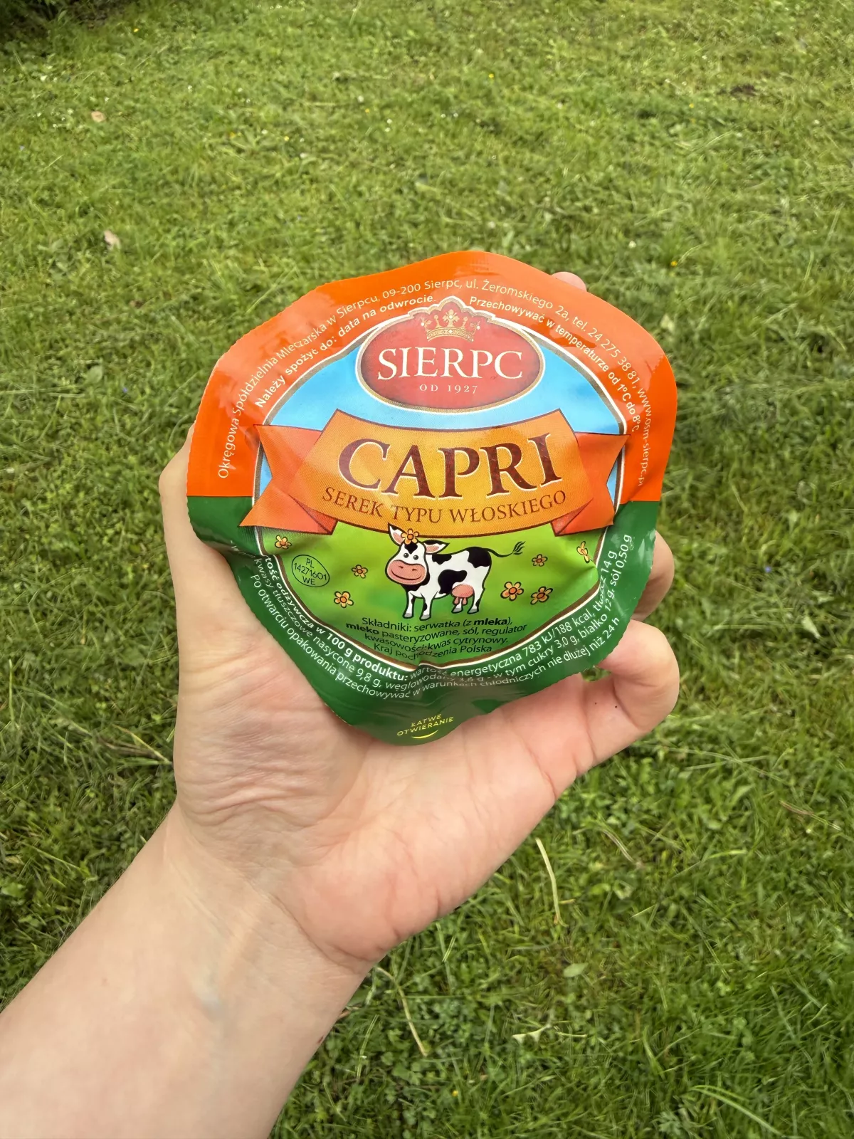 Sierpc Capri Serek typu włoskiego | 220g