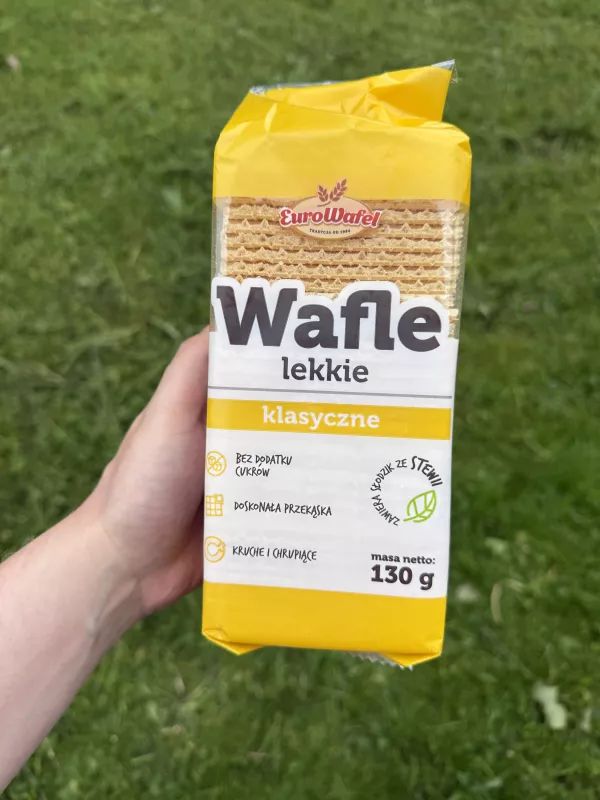 Eurowafel Wafle lekkie klasyczne | 130g