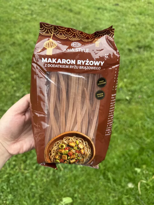 Asia Style Makaron ryżowy z dodatkiem ryżu brązowego | 200g